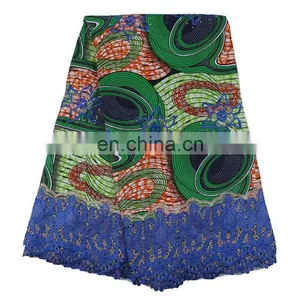 China Fabric Market Wax Lace/super Wax Hollandais 100% Cotton African L170727005 thumbnail-2