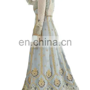 Wedding Engagement Wear Anarkali Suits Dress Material 2017 (Semi-Stitched) thumbnail-6