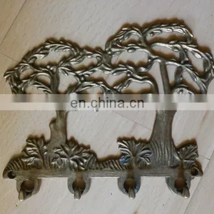 Barock Style Keys Hanger Antique Tree Design thumbnail-1
