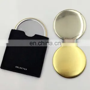 Custom-made Brand Logo Single Pocket Mirror Manufacturer thumbnail-1