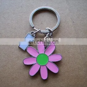 Animal Shape Enamal Custom Cut Out Metal Keychain thumbnail-2