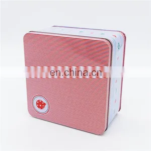 High Quality Custom Printed Square Coffee Tin Can Packaging thumbnail-4