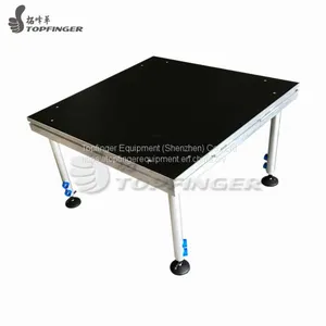 Festival Mini Laser Decoration Used Lighting Banquet Quick Scaffolding Aluminum Folding Platform Stage for Sale thumbnail-1