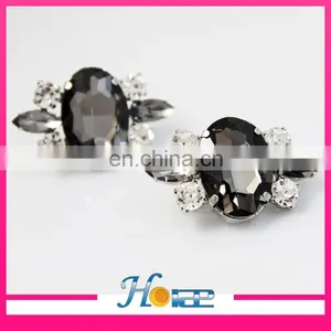 High Quality Lady Shoe Accessories Diamond Shoe Decoration Shoe Buckle thumbnail-2