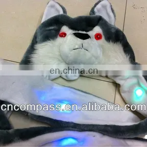 Wolf Animal Hat With Led Light thumbnail-1