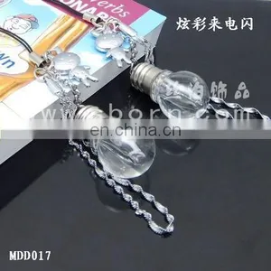 Custom LED Bulb Phone Strap for Couple Small Gift for Valentine's Day thumbnail-1
