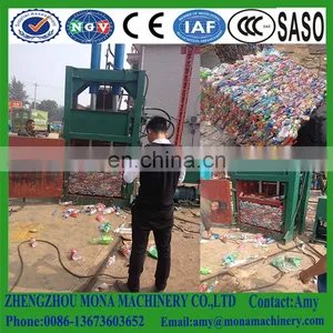 Used Clothes and Textile Compress Baler Machine/hay Baler Machine/waste Paper Baler Machine thumbnail-3
