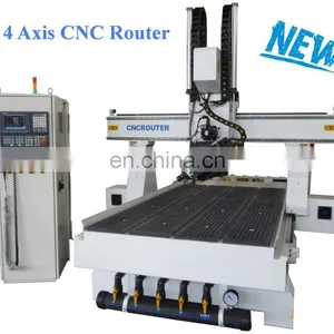 Linear Atc Sculpture Wood Carving 4 Axis Automatic Tool Changer Cnc Router 4d Carving Price Cnc Wood Carving Machine for thumbnail-4