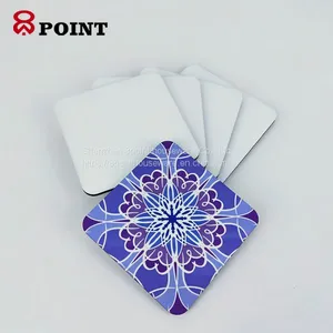 Sublimation Printing Wooden Coaster With Cork Back thumbnail-3