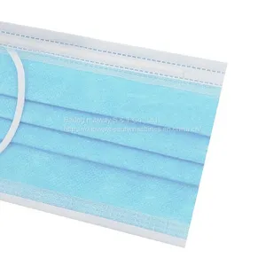 Fabric Non Woven Reusable Face Washable 3 Ply Face Mask Cover 2 Ply Paper Cheap Disposable Masks thumbnail-3
