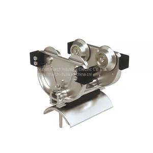 March C-Rail Track Flat Cable Festoon System C-Track Middle Trolley for Overhead Crane thumbnail-3