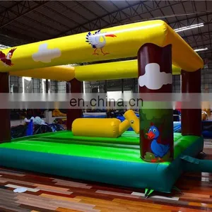 2020 Kids Fashion Farmer Theme Park Inflatable Cartoon Jumper and Rides for Sale thumbnail-2