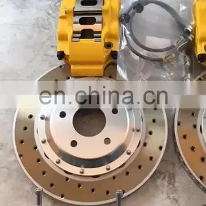 Custom Aluminum Alloy Modified 4 Pot Brake Caliper 4 Piston Rim 17 Inch 300mm 330mm 343mm Disc Brake Racing Big Brake ap 5200 thumbnail-1