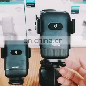 Joyroom JR-ZS216 Qi Charger Fast Charging 15W Phone Stand Mount Holder Wireless Car Charger thumbnail-1