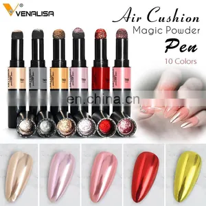 91256 VENALISA Laser Aircusion Magic Powder Pen Nails Acrylic Powder Chrome Glitter Nail Gel Varnish Powder thumbnail-2