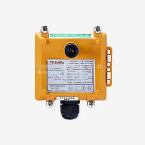 Industrial Remote Control F21-2D Hoist Crane Lift 3 Buttons Double Speed 1 Receiver+ 1 Transmitter for Truck Hoist Crane thumbnail-5