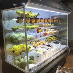 Commercial Display Multideck Open Chiller From China thumbnail-4