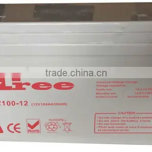 Good Quality Lead Acid Battery in 12V KW12-100AH Storage Battery, 100AH Volta Battery for Emergency Light thumbnail-2