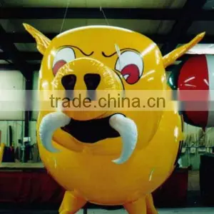 Hot Sell Inflatable Pig Cartoon Balloon for Decoration thumbnail-1