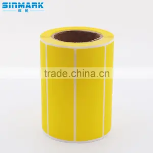 SINMARK Color Series Yellow Synthetic Paper Sticker Paper Label thumbnail-1