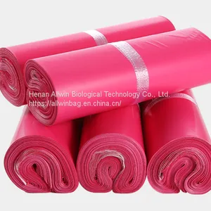 Custom Logo Shipping Polymailers Polythene Polybags Poly Mailer Bag Clothes Courier Mailing Bags thumbnail-5