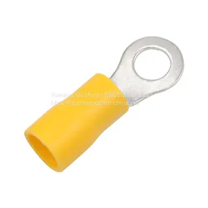 RV5.5-5 Yellow Waterproof Pre-insulated Cold Press Terminal thumbnail-1