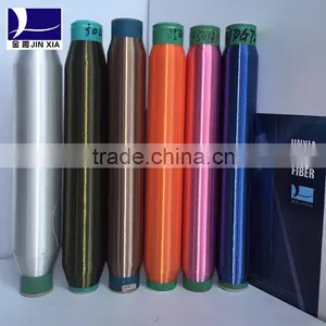100% Polyester Filament Dope Dyed Yarn Monofilament thumbnail-1