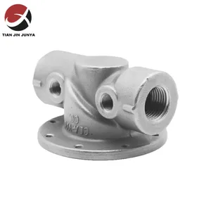 Junya Casting Stainless Steel Fitting 304 316 Plumbing Pump Impeller Machine Bathroom Motorcycle Kitchen Valve Body Spare Parts Lost Wax Casting OEM Services thumbnail-1