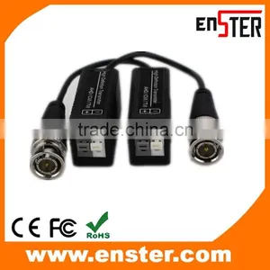 CCTV Twisted BNC 720P/1080P Video Balun COAX CATS5 /5E /6 Transmitter 300mPassive HDTVI HDCVI AHD Transceiver thumbnail-1