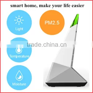 Zigbee Smart Home Automation System With Environment Monitor Including Zigbee Temperature Sensor, PM2.5, Humidity & Lighting Lux thumbnail-1