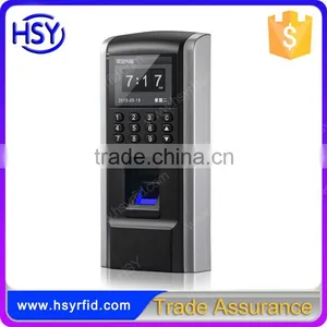 HSY-F801 New Style 1800 Cards 1800 Fingerprint Wiegand Output ARM9 P0latform Door Access Control and Time Attendance thumbnail-1