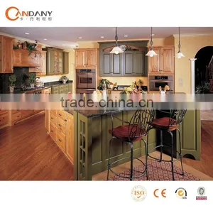 Classic Style Solid Wood Cabinet Kitchen - Muodular Kitchen Cabinet thumbnail-1