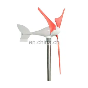 100W 12V 24V Horizontal Axis Wind Turbine Alternative Energy System Wind Power Generator thumbnail-4