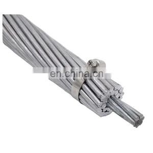 Acsr 95/15 Stranded Aluminum Conductor Overhead Power Transmission Line Acsr Power Cable With Grease thumbnail-3