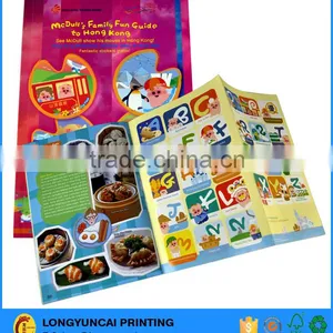 Customized Children Soft Cover Perfect Binding Sticker Book thumbnail-1