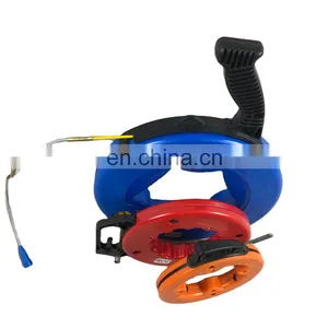 Fiberglass Fish Tape 30m 45m 60m 75m Steel Fiberglass Cable Puller Electric Puller Tools Cable Wire Puller thumbnail-1