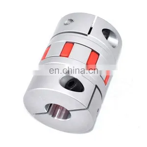 Flexible Spider Jaw Coupling High Torque for Mask Machine Shaft Coupling DFC Flexible Plum Coupling Servo Motor thumbnail-1