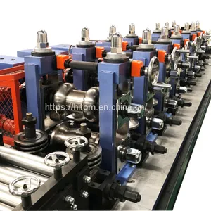 Simple Low Maintenance Carbon Steel Round/Square Pipe Production Line thumbnail-4