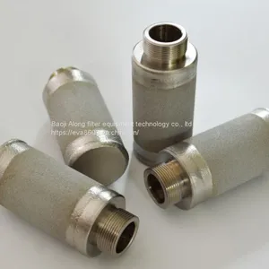 Stainless Steel Sintered Porous Filter Metal Gas Sparger thumbnail-2