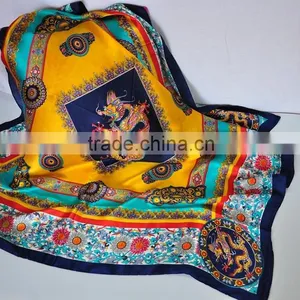 Silk Pashmina Shawl Scarf thumbnail-3