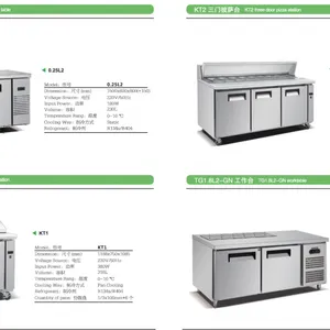 Commercial Fresh-Keeping Table With Refrigerated Side Dishes Display Cabinet thumbnail-3