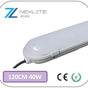 2FT 20W 4FT 40W 5FT 60W Waterproof Vapor Tight Industrial Workshop Linear DALI Dim Garage LED Tri-proof Light thumbnail-1