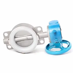 High-Pressure Stainless Steel Butterfly Valve DN40~DN800, API 598 Testing, ASME Flange thumbnail-1