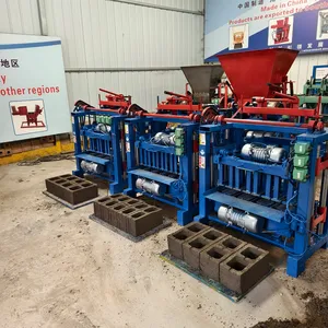 Bricks Machine Maker Red Brick Making Machine Hollow Block Making Machine for Concrete Brick thumbnail-5