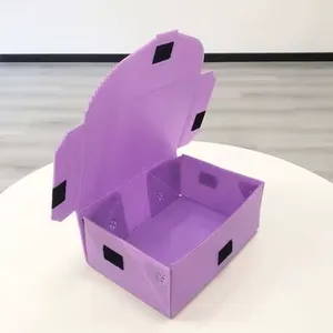 Customized PP Corrugated Storage Box for Clothing and Shoes thumbnail-4