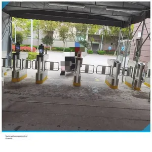 Office Building Entrance and Exit Gate - Fast Access by Card Swiping or Face Recognition, Anti - Pinch and Anti - Tailgating thumbnail-4
