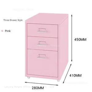 Scratch-resistant Dormitory Bedside Cabinet With Anti-Drop Buckle for Students | Compact & Space-saving thumbnail-1