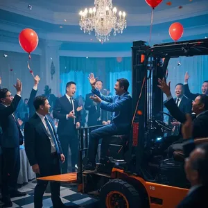 Crane Rental on Humin Road, 5-ton Forklift Rental, Truck-mounted Crane, Electromechanical Installation and Equipment Positioning thumbnail-2
