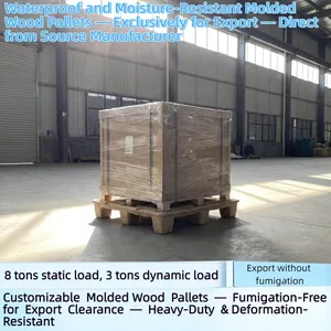 Food and Pharmaceutical Grade Molded Wood Pallets — Nail-Free, Splinter-Free, Safe, and Eco-Friendly thumbnail-5