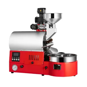 Industrial Automatic 60KG Per Batch Coffee Bean Roaster Key Food Sterilizer Machine thumbnail-5